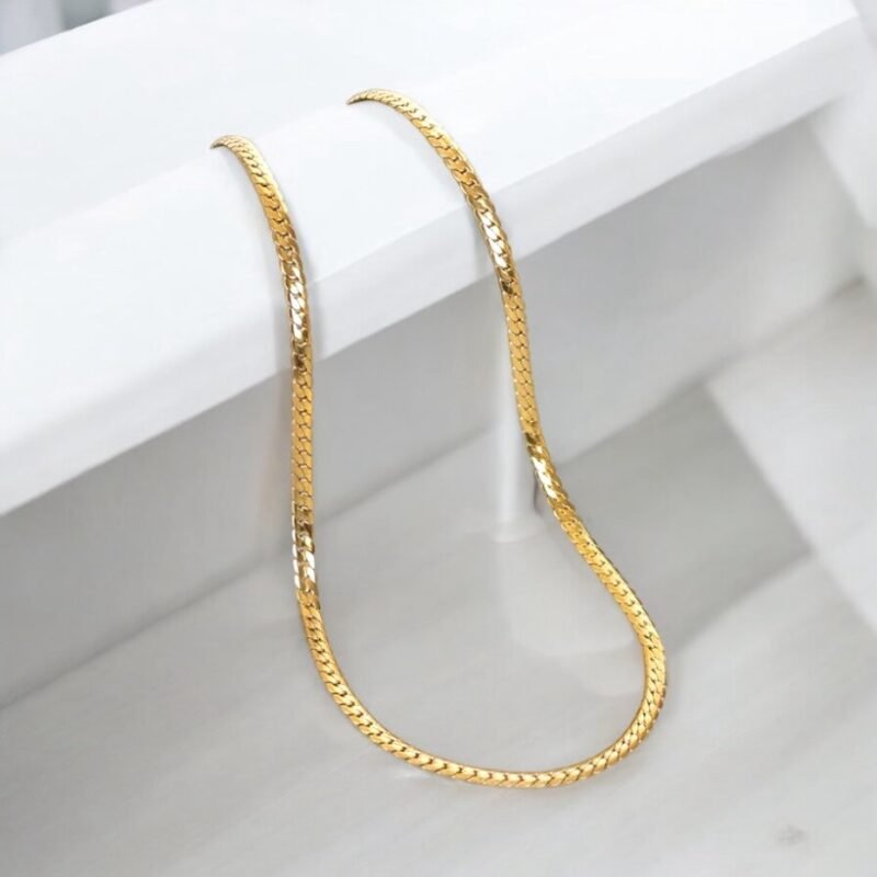 Shringar Fancy Flat curb chain ,Perfect For Men ,High Quality Copy
