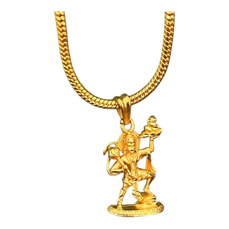 24k Gold plated Hanuman Pendant,Prefect for Gifting,Dailywear,