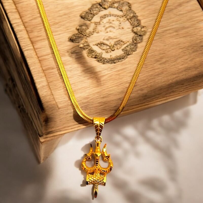 Elegant Mahadev Trishul Pendant, perfect for gifting, Mind Refreshing Pendant