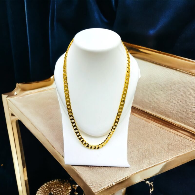 Cuban 24k Gold plates chain