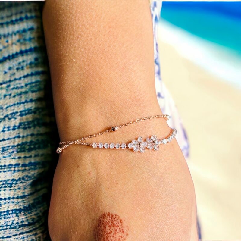 AD stone Beautiful bracelet For her